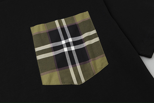 バーバリー半袖Tシャス ーパーコピー BURBERRY チェック柄ポケットTシャツ