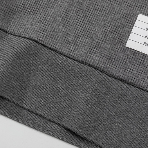 トムブラウン 半袖Tシャツ スーパーコピー THOM BROWNE ワッフル素材ターンダウンカラーショートスリーブ