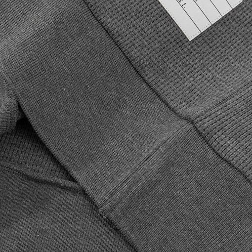 トムブラウン 半袖Tシャツ スーパーコピー THOM BROWNE ワッフル素材ターンダウンカラーショートスリーブ