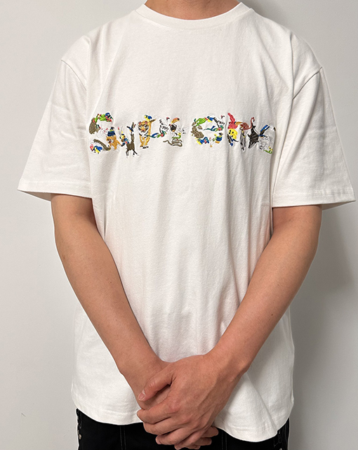 シュプリーム 半袖Tシャツスーパーコピー  ANIMAL KINGDOM S/S TOP 刺繍動物王国ロゴショートスリーブTEE
