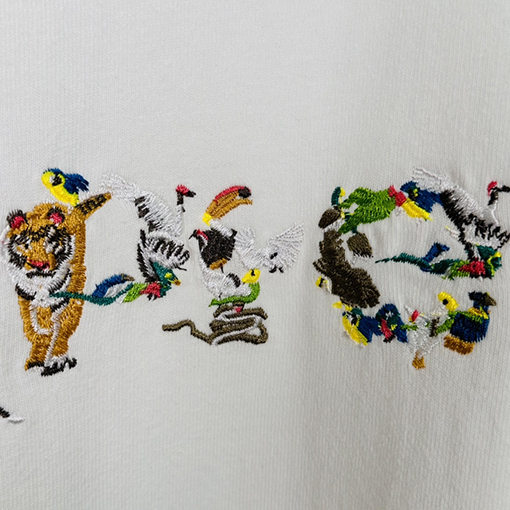 シュプリーム 半袖Tシャツスーパーコピー  ANIMAL KINGDOM S/S TOP 刺繍動物王国ロゴショートスリーブTEE