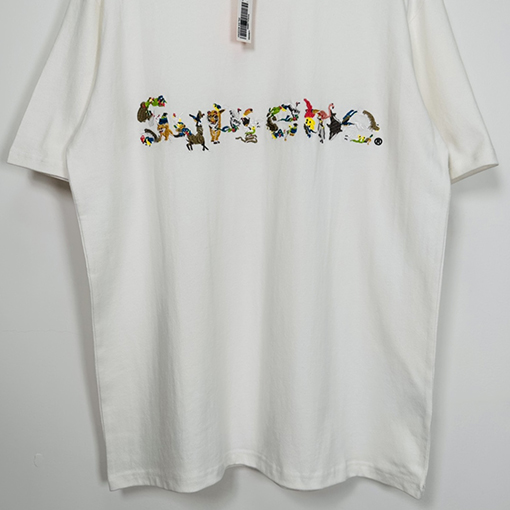 シュプリーム 半袖Tシャツスーパーコピー  ANIMAL KINGDOM S/S TOP 刺繍動物王国ロゴショートスリーブTEE