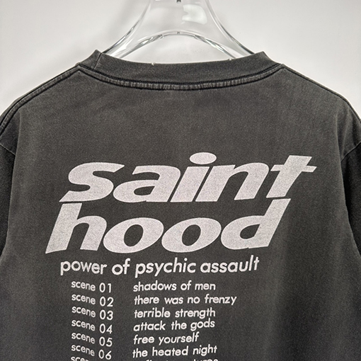 セント マイケル 半袖Tシャツ スーパーコピー SAINT MICHAEL X NEIGHBORHOOD スカルバイクティー