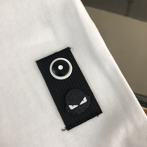 フェンディ 半袖Tシャツ スーパーコピー FENDI ROMA ロゴ メンズファッション通販 2色