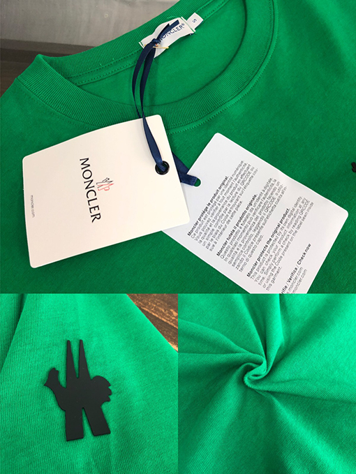 モンクレール 快適な風合いと通気性! MONCLER 半袖Tシャツコピー