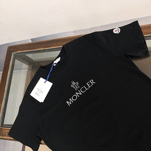 モンクレール 半袖Tシャツ     MONCLERプリント半袖Tシャツメンズファッション通販  2色