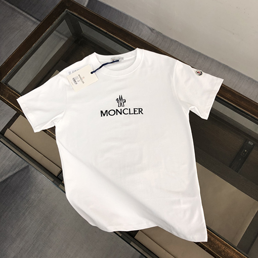 モンクレール 半袖Tシャツ     MONCLERプリント半袖Tシャツメンズファッション通販  2色