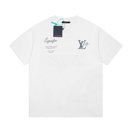 ヴィトン半袖Tシャツスーパーコピー    ゆったりとしたリラックスした着こなし
