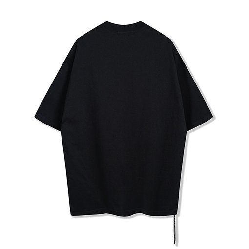 マスターマインド半袖Tシャツスーパーコピー MASTERMIND 23新作 ダークな限定デザイン フェイク2ピースの短袖スカル刺繍
