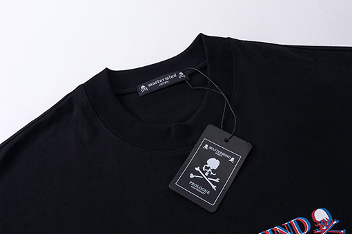 マスターマインド半袖Tシャツスーパーコピー   MASTERMIND  スカルロゴ！300gカスタムダブルガーゼ純綿のゆったりフィット