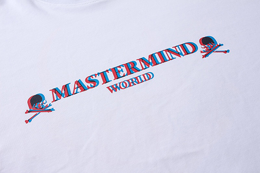 マスターマインド半袖Tシャツスーパーコピー   MASTERMIND  スカルロゴ！300gカスタムダブルガーゼ純綿のゆったりフィット
