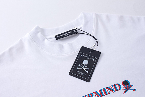 マスターマインド半袖Tシャツスーパーコピー   MASTERMIND  スカルロゴ！300gカスタムダブルガーゼ純綿のゆったりフィット