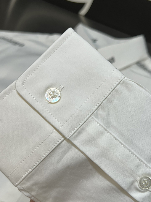 バレンシアガ シャツ コピー balenciaga  shirts プリント柄の長袖シャツ