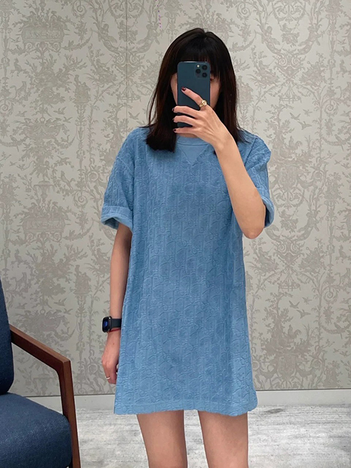 ディオール半袖Tシャツ スーパーコピー  DIOR タオル生地の半袖