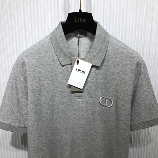 ディオール ポロシャツ スーパーコピー DIOR CDアイコン襟短袖ポロシャツ