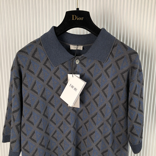 ディオール ニットポロシャツコピー ニットショートpoloシャツ