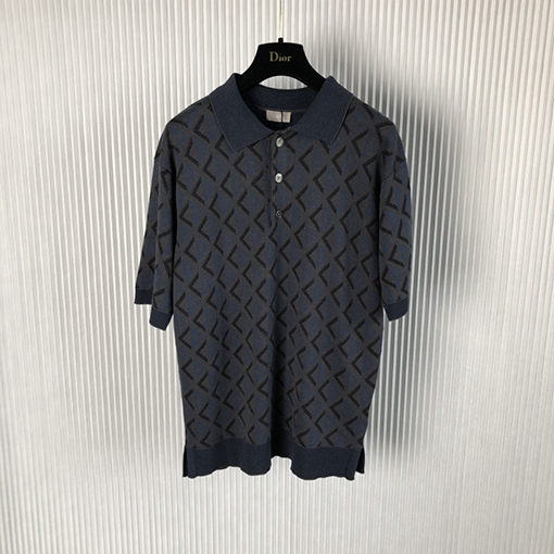 ディオール ニットポロシャツコピー ニットショートpoloシャツ