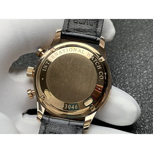 IWC コピー  ローズゴールドグレーの男性用時計