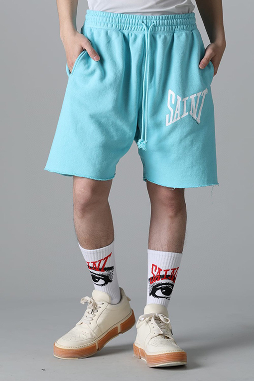 セント マイケル スウェットパンツ スーパーコピー SAINT MICHAEL メンズ ショート ハーフパンツ