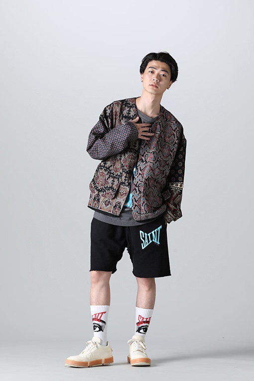 セント マイケル スウェットパンツ スーパーコピー SAINT MICHAEL メンズ ショート ハーフパンツ