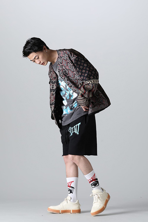 セント マイケル スウェットパンツ スーパーコピー SAINT MICHAEL メンズ ショート ハーフパンツ