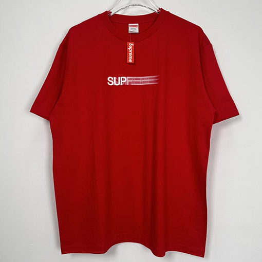 シュプリーム 半袖 Tシャツ スーパーコピー SUPREME 23SS MOTION LOGO TEE 幻影ロゴの半袖Tシャツ