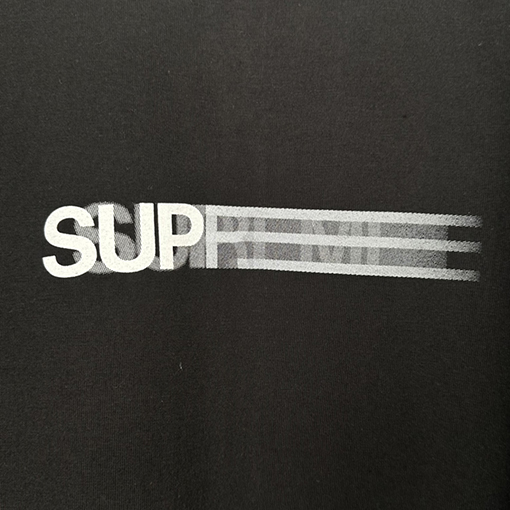 シュプリーム 半袖 Tシャツ スーパーコピー SUPREME 23SS MOTION LOGO TEE 幻影ロゴの半袖Tシャツ