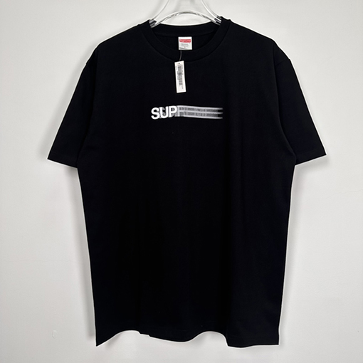 シュプリーム 半袖 Tシャツ スーパーコピー SUPREME 23SS MOTION LOGO TEE 幻影ロゴの半袖Tシャツ