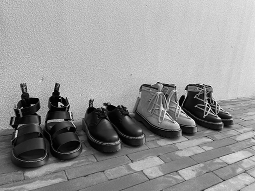 リックオウエンス ブーツ  スーパーコピー Rick Owens X  Dr.Martens コラボ シューズ