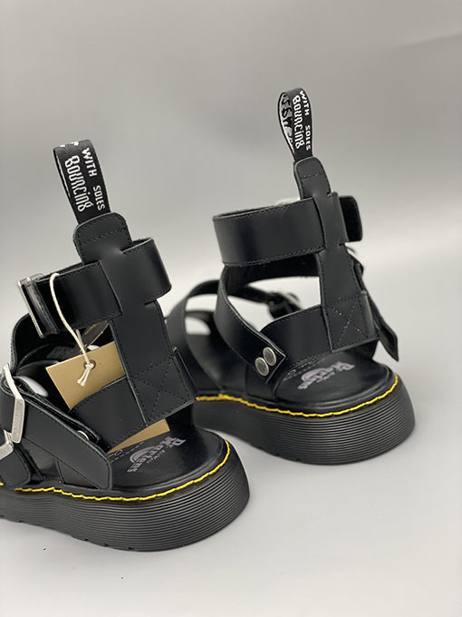 リックオウエンス  サンダル  スーパーコピー Rick Owens X  Dr.Martens コラボ マーチンローマサンダル