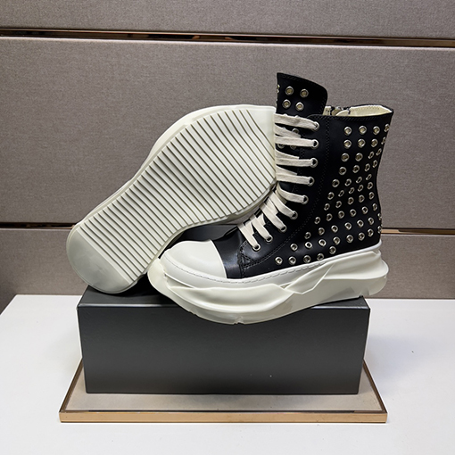 リックオウエンス ブーツ  スーパーコピー   Rick Owens  カジュアルハイカットシューズ