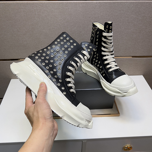 リックオウエンス ブーツ  スーパーコピー   Rick Owens  カジュアルハイカットシューズ