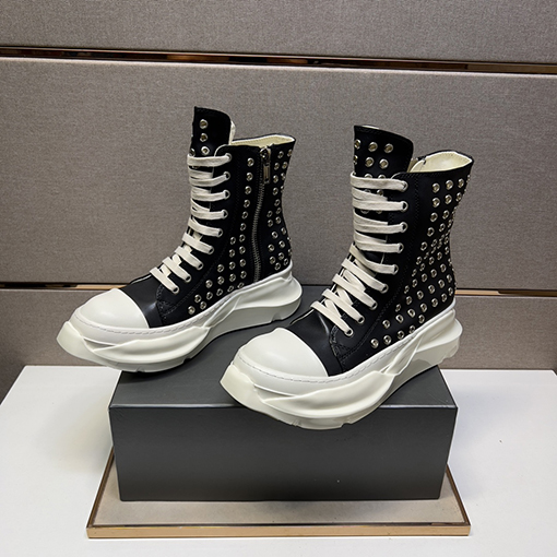 リックオウエンス ブーツ  スーパーコピー   Rick Owens  カジュアルハイカットシューズ