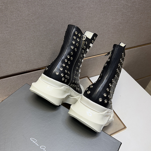 リックオウエンス ブーツ  スーパーコピー   Rick Owens  カジュアルハイカットシューズ