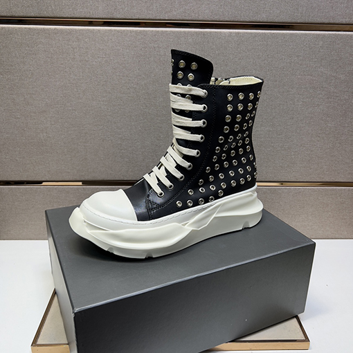 リックオウエンス ブーツ  スーパーコピー   Rick Owens  カジュアルハイカットシューズ