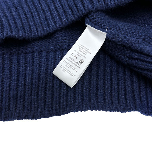 ランバンニットセータースーパーコピー Lanvin バットマンロゴのニットセーター