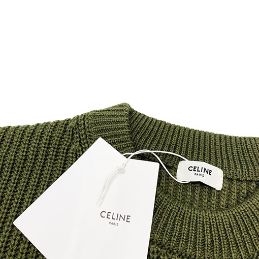 セリーヌ ニットコピー CELINE 秋冬 アルファベット ラウンドネック ニットセーター