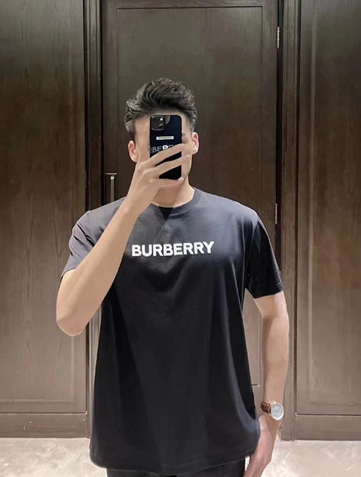 バーバリー半袖Tシャツスーパーコピー BURBERRY ベーシックロゴ半袖Tシャツ