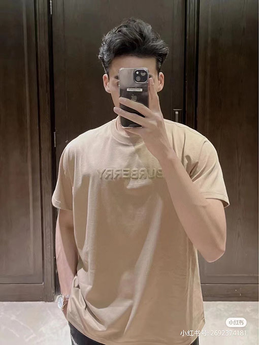 バーバリー半袖Tシャツスーパーコピー BURBERRY ベーシックロゴ半袖Tシャツ