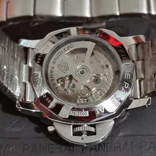 パネライコピー  ステンレス鋼ストリップ 直径44 mm  防水 人気腕時計