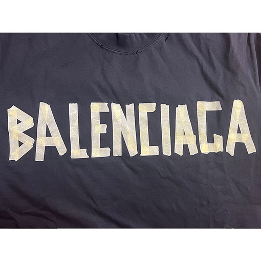 バレンシアガ 長袖 Tシャツコピー BALENCIAGA ビューティフルウェーブ・テープロングスリーブ