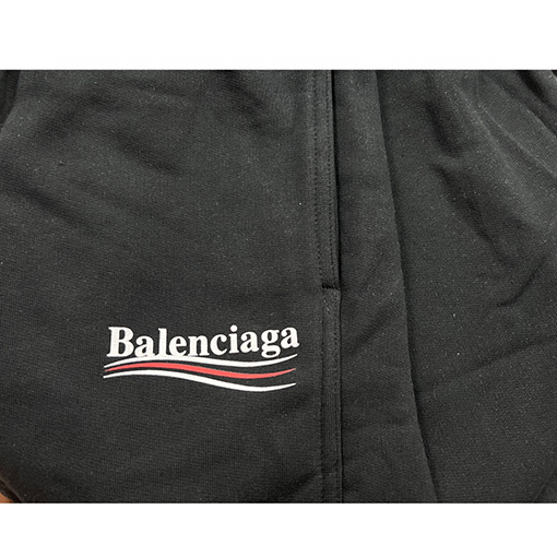 バレンシアガ スウェットパンツ スーパーコピー  BALENCIAGAコーラ刺繍ショートパンツ