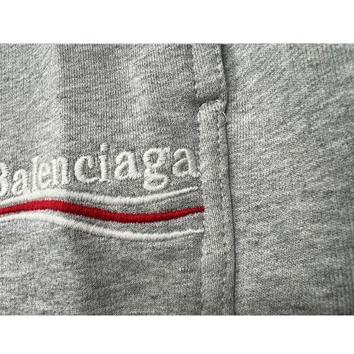 バレンシアガ スウェットパンツ スーパーコピー  BALENCIAGAコーラ刺繍ショートパンツ