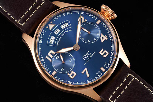 IWC コピー   ブルークリスタルガラス裏蓋一覧ムーブメントの美しさ メンズ  時計  IW502701