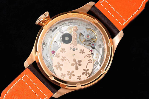 IWC コピー   ブルークリスタルガラス裏蓋一覧ムーブメントの美しさ メンズ  時計  IW502701