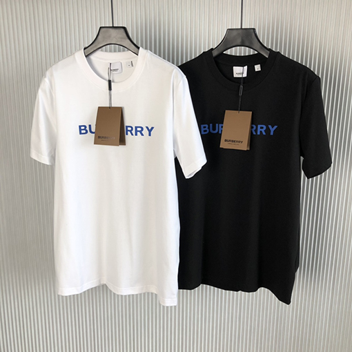 バーバリー半袖Tシャツ スーパーコピー BURBERRYクラシックな文字プリント半袖Tシャツ