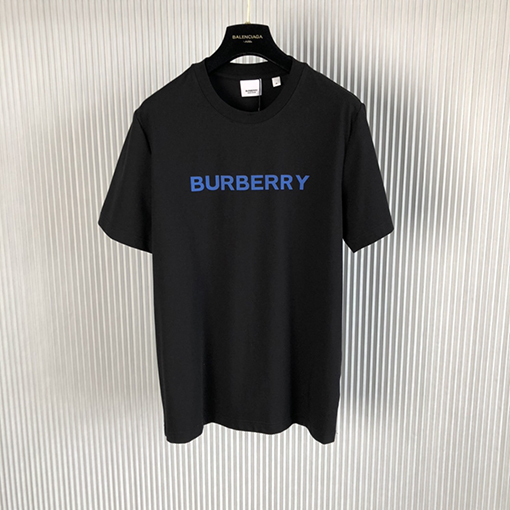 バーバリー半袖Tシャツ スーパーコピー BURBERRYクラシックな文字プリント半袖Tシャツ