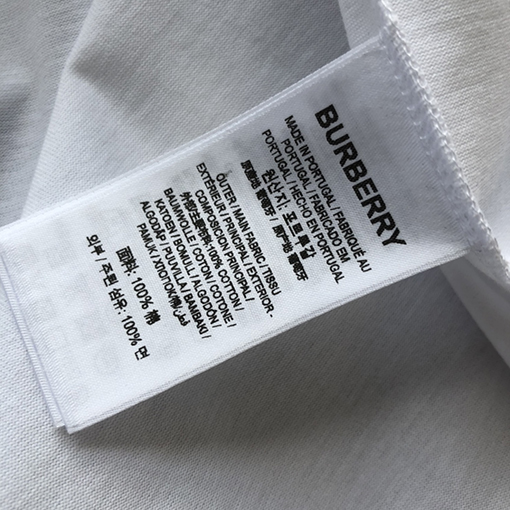 バーバリー半袖Tシャツ スーパーコピー BURBERRYクラシックな文字プリント半袖Tシャツ