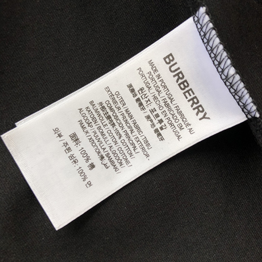 バーバリー半袖Tシャツ スーパーコピー  BURBERRYクラシックな文字プリント半袖Tシャツ
