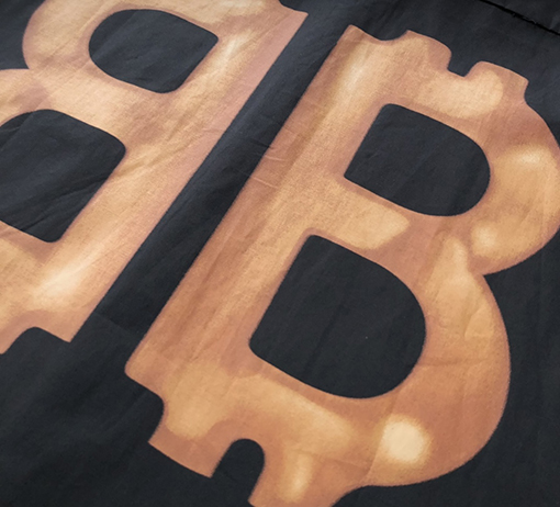 バレンシアガ シャツ スーパーコピーBB  最新モデル ビットコイン柄半袖シャツ OSゆったりフィット